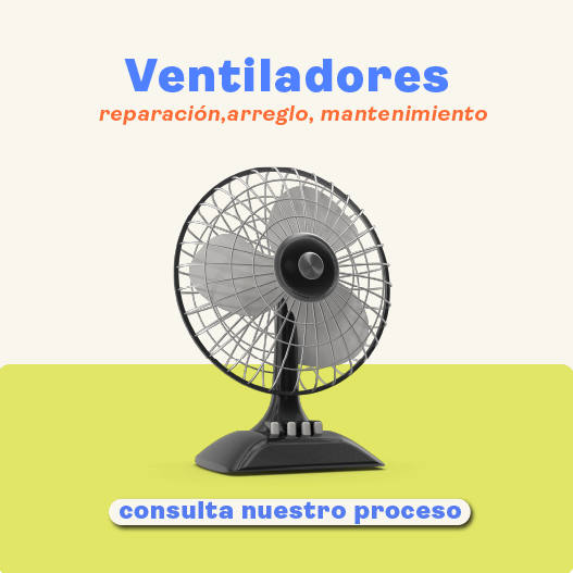 Reparación de ventiladores