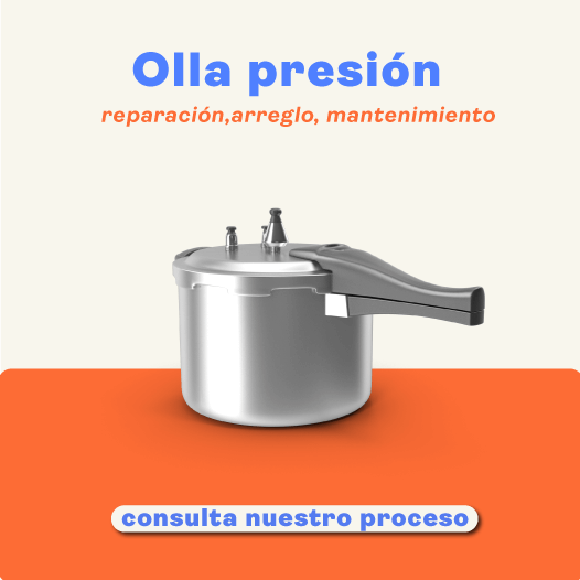 reparación de ollas de presión