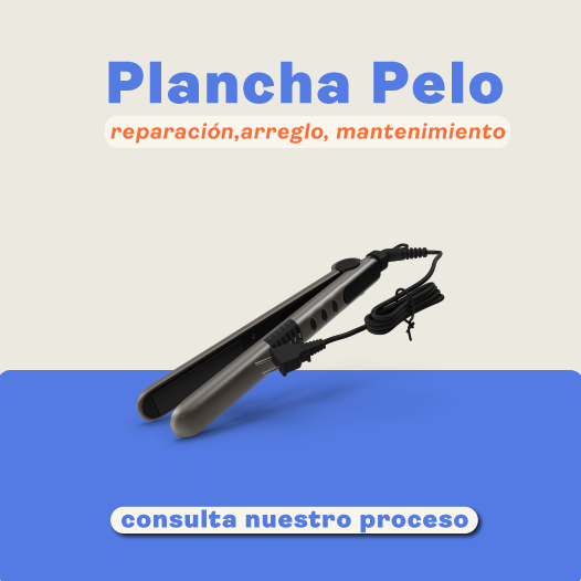 Reparación de Plancha-para-cabello