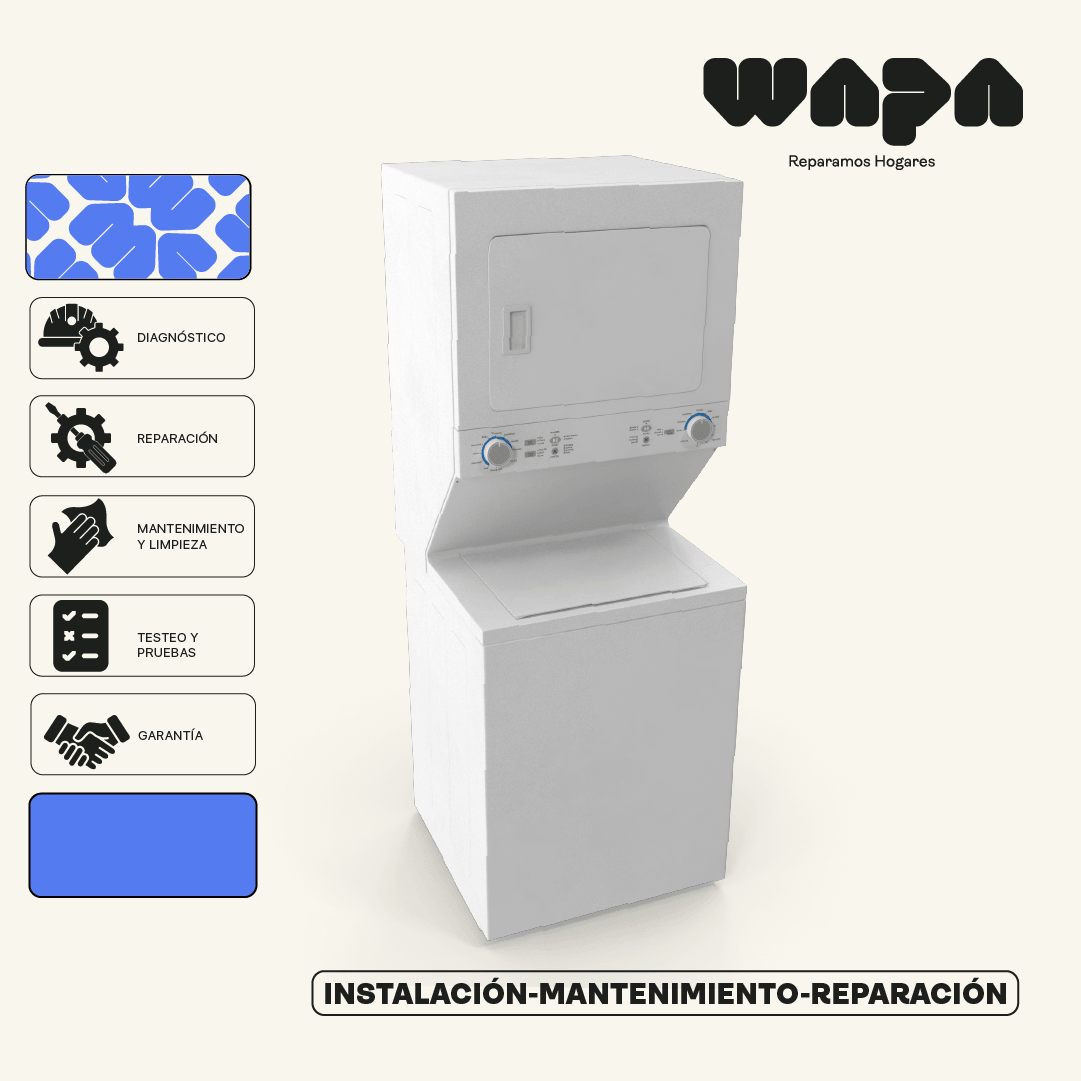 Tenemos servicio de reparación de secadoras de ropa en torre en la ciudad de Medellin