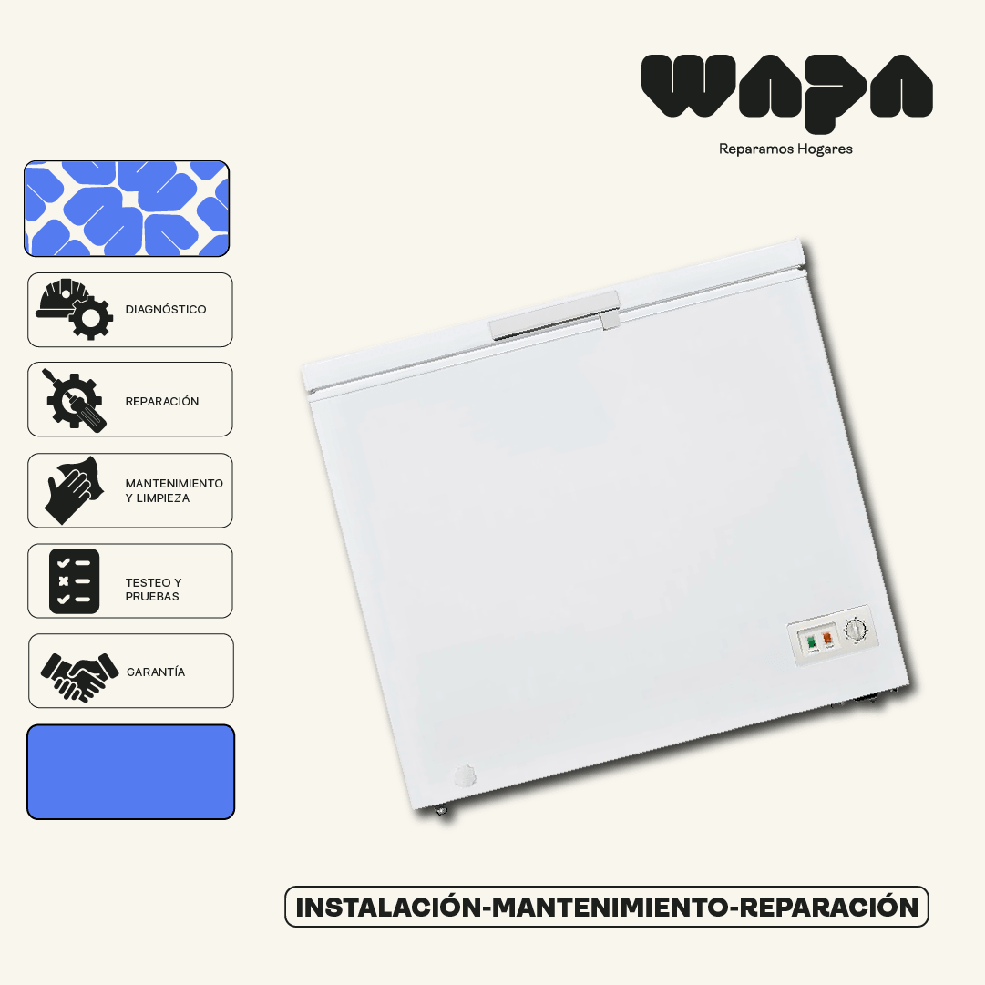 Reparación de congeladores con servicio técnico a domicilio en Medellín