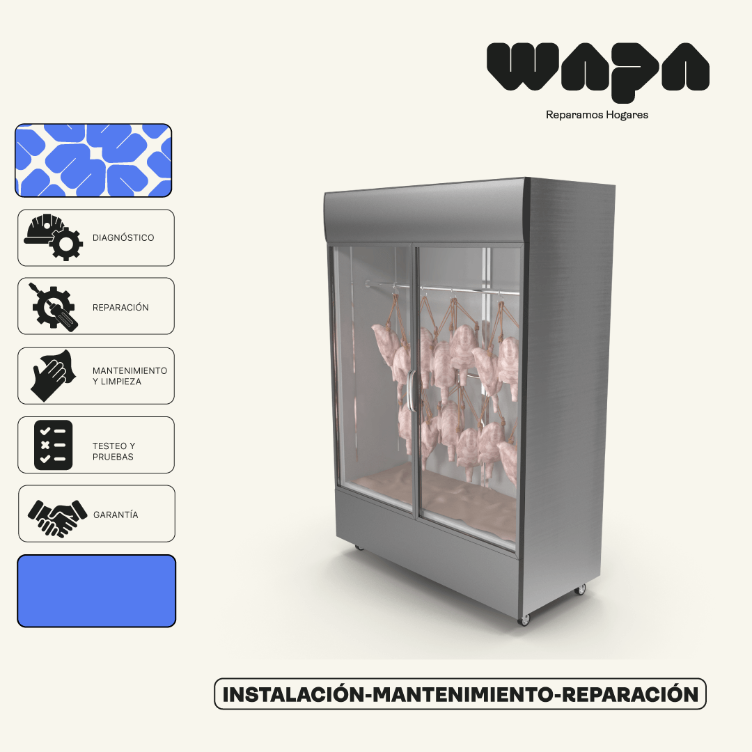 Reparación y mantenimiento de neveras verticales en Medellín